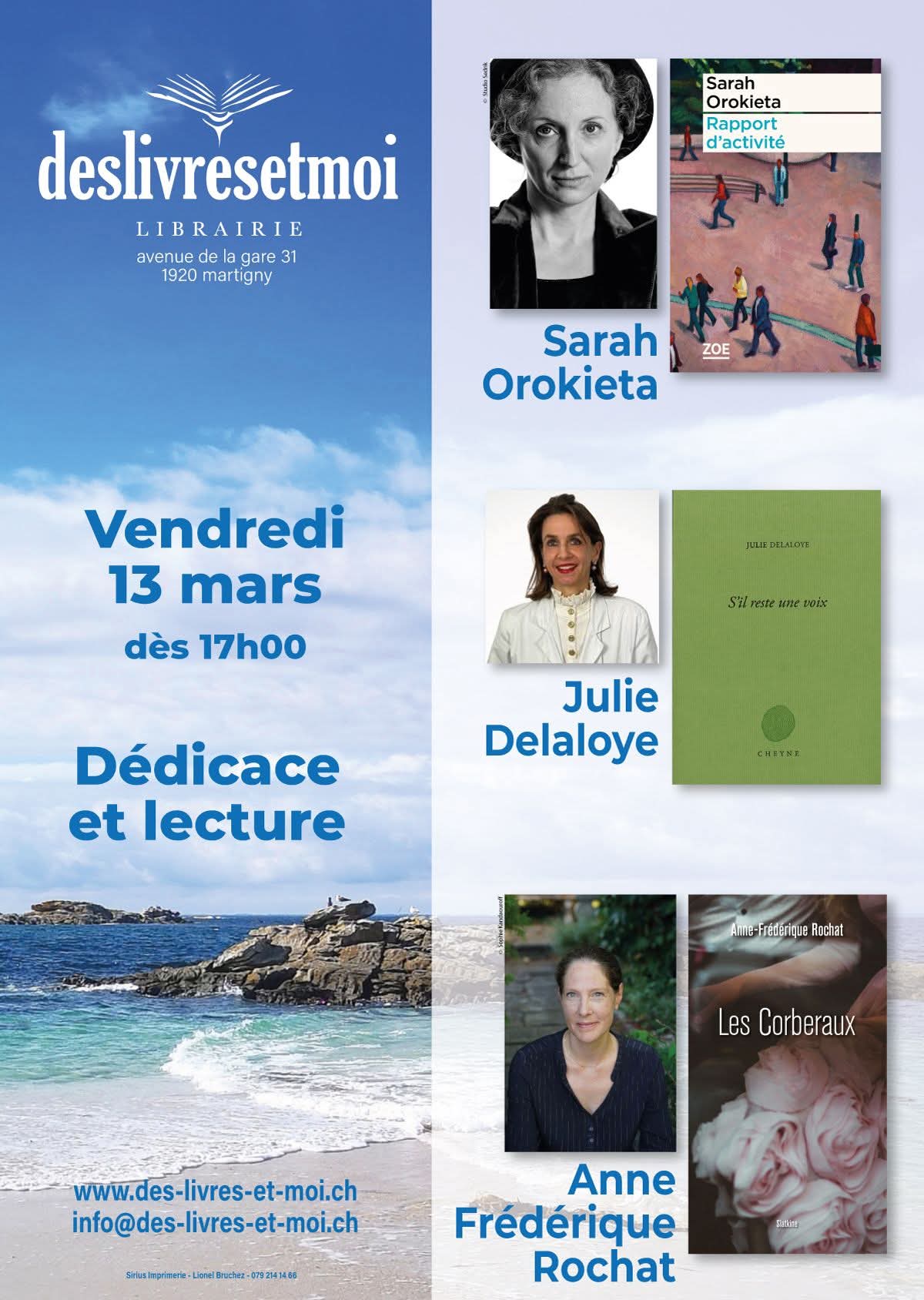 Rencontre littéraire (Martigny)